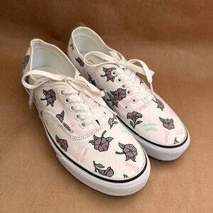 Unisex Vans Thank You Floral Sneakers. M8.5/W10